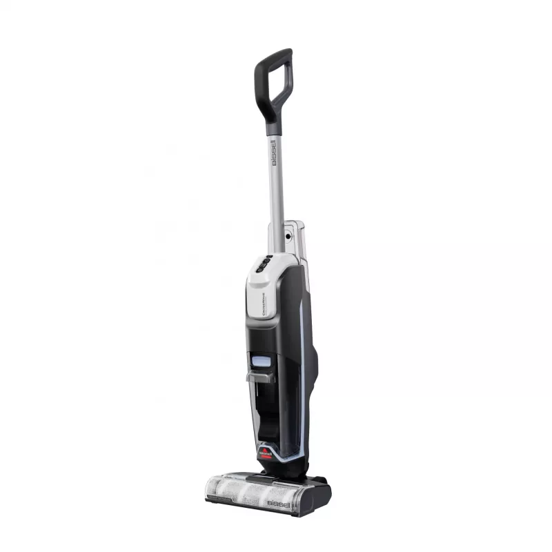 BISSELL CrossWave Edge Select Bezvadu Slapjās un Sausās Tīrīšanas Putekļsūcējs 25.9 V Melns/Silti Balts/Sudrabs