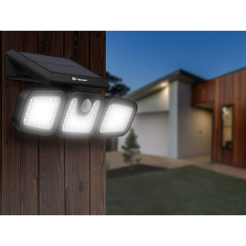 Tracer 47191 Saturn LED Saules Prožektors ar Kustības Sensoru