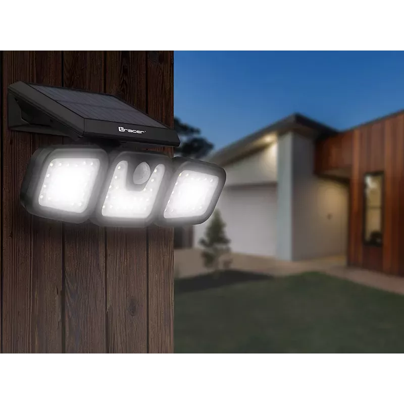Tracer 47191 Saturn LED Saules Prožektors ar Kustības Sensoru