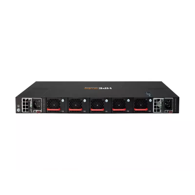 HPE Aruba 8320 48-Port 10GbE SFP+ un 6-Port 40GbE QSFP+ pārvaldīts Layer 3 slēdzis ar 2x 400W barošanas blokiem, 5x ventilatoriem, stiprinājuma komplektu, TAA atbilstīgs