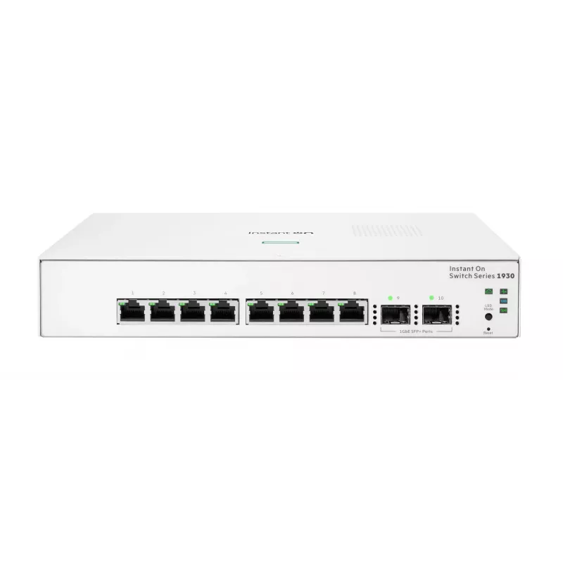 HPE Aruba Networking JL680A tīkla slēdzis, pārvaldīts, Gigabit Ethernet (10/100/1000), 1U, balts