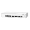 HPE Aruba Networking JL680A tīkla slēdzis, pārvaldīts, Gigabit Ethernet (10/100/1000), 1U, balts