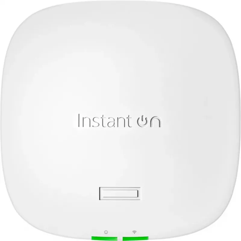 HPE Networking Instant On AP32 Access Point komplekts ar barošanas bloku, divu radio Wi-Fi 6