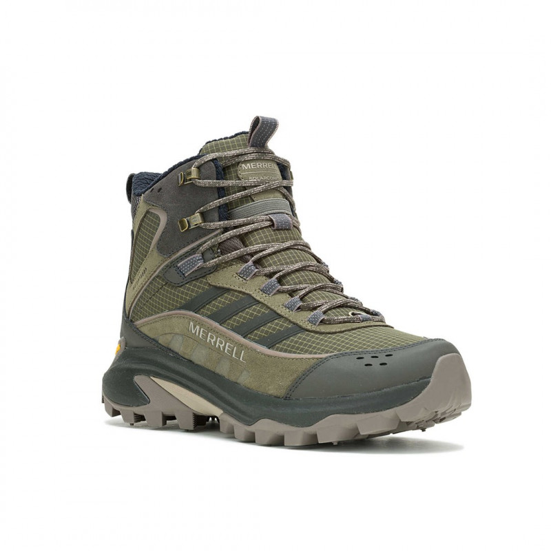 Merrell Moab Speed 2 Thermo Mid WP Hiking Boots - Triple Black - Size 47
