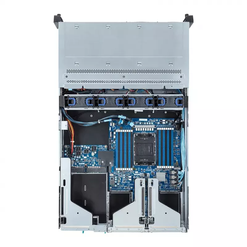 Giga Computing GigaByte R263-S30-AAH2 2U Rackmount Server Barebone, 12x 3.5 inch/2.5 inch Hot-Swap Bays, 2x 1300W Redundant PSU, Intel C236, LGA 1151