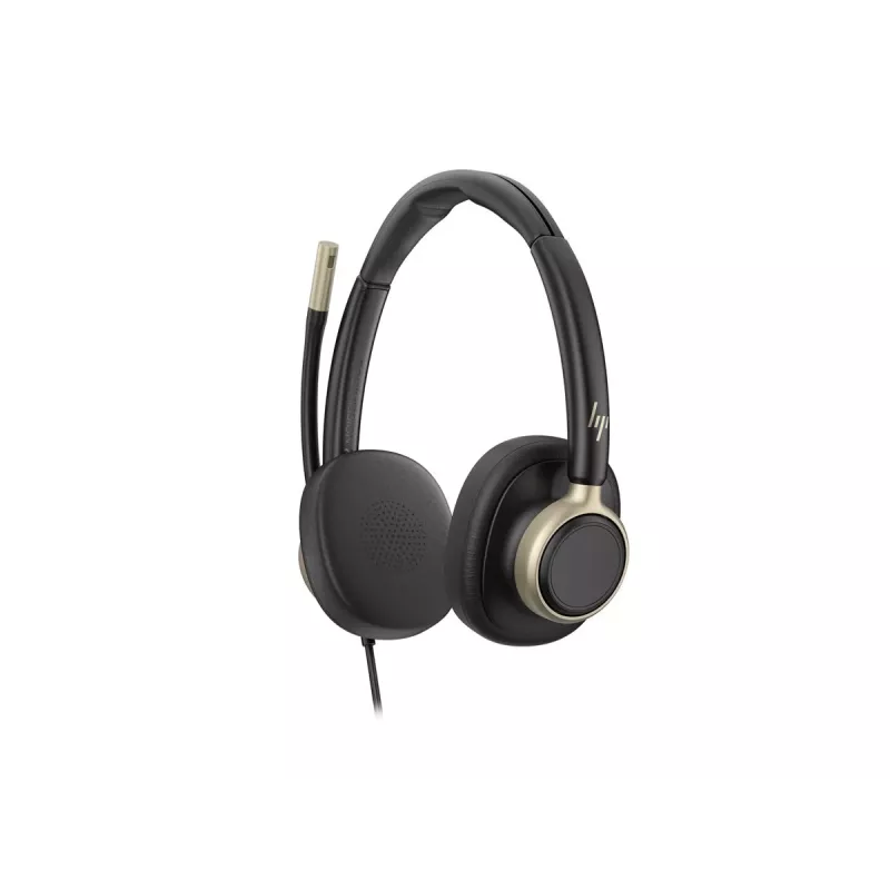 HP Poly Mission 825 vadu stereo USB austiņas ar ANC - melna
