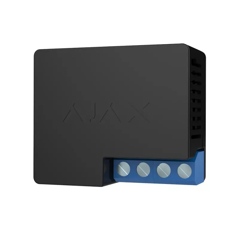 Ajax WallSwitch Smart Relay In-Wall Switch Black