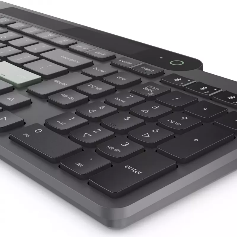 Lenovo 4Y41R69489 Bezvadu tastatūra Mājas/Biroja Bluetooth US English Melna