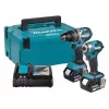 MAKITA BEZVADU KOMBINĒTAIS KOMPLEKTS DLX2575TJ 2X5AH 18V