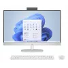 HP All-in-One 27-cr0045nf galddators, AMD Ryzen 7 7730U, 16 GB RAM, 512 GB SSD, 27 inch Full HD IPS displejs, Windows 11 Home, Balts (atjaunota prece)