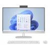 HP All-in-One 27-cr0045nf galddators, AMD Ryzen 7 7730U, 16 GB RAM, 512 GB SSD, 27 inch Full HD IPS displejs, Windows 11 Home, Balts (atjaunota prece)