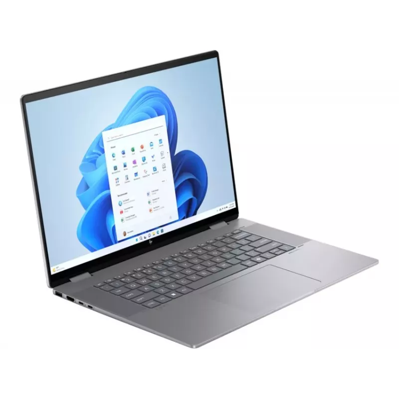 HP Envy x360 16-ad0000ns klēpjdators, 16 inch 2.8K OLED skārienekrāns, AMD Ryzen 7 7730U, 16GB RAM, 1TB SSD, Windows 11 Home, sudrabs (atjaunota prece)