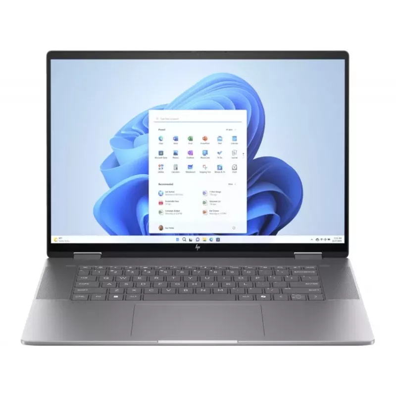 HP Envy x360 16-ad0000ns klēpjdators, 16 inch 2.8K OLED skārienekrāns, AMD Ryzen 7 7730U, 16GB RAM, 1TB SSD, Windows 11 Home, sudrabs (atjaunota prece)