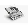 SAPPHIRE NITRO+ X870EA PHANTOMLINK P.E mātesplate, AMD X870E, Socket AM5, DDR5, Wi-Fi 7, balta/melna