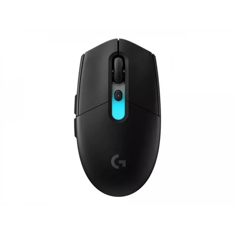 Logitech G305 X SUPERLIGHT bezvadu spēļu pele - Melna - 2,4 GHz - 12 000 DPI - HERO sensors