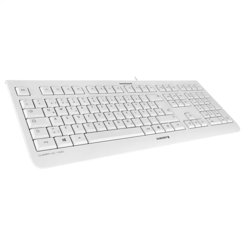 Cherry KC 1000 Keyboard - Pan Nordic - Light Grey