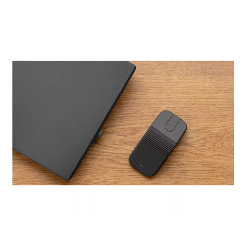 Logitech Mobi Fold for Business - Bezvadu pele - Labā roka - Grafīts