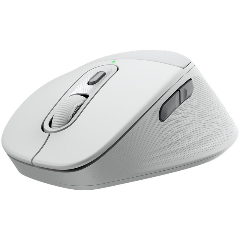 Logitech Signature Comfort Plus M850L Wireless Mouse - Off-White - Bluetooth