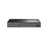 TP-LINK TL-SG2210MP Smart Managed Layer 2+ Switch, 8-Port Gigabit PoE+ ar 2 SFP slotiem, 150W PoE budžets, uzstādāms statīvā