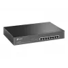 TP-Link TL-SG1008MP Nepārvaldīts Gigabit Ethernet PoE+ slēdzis (8 porti, 126W budžets, melns)