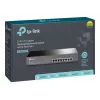 TP-Link TL-SG1008MP Nepārvaldīts Gigabit Ethernet PoE+ slēdzis (8 porti, 126W budžets, melns)