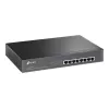 TP-Link TL-SG1008MP Nepārvaldīts Gigabit Ethernet PoE+ slēdzis (8 porti, 126W budžets, melns)
