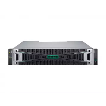 HPE Modular Smart Array 2070 16Gb Fibre Channel SFF Storage - 7. paaudze - Hybrid Flash Array - 0 TB - 24 SFF nodalījumi - 2U montējams statīvā