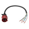 Anker SOLIX EV uzlādes kabelis Type 2 uz IEC 60309 3P+N+E 5m Melns
