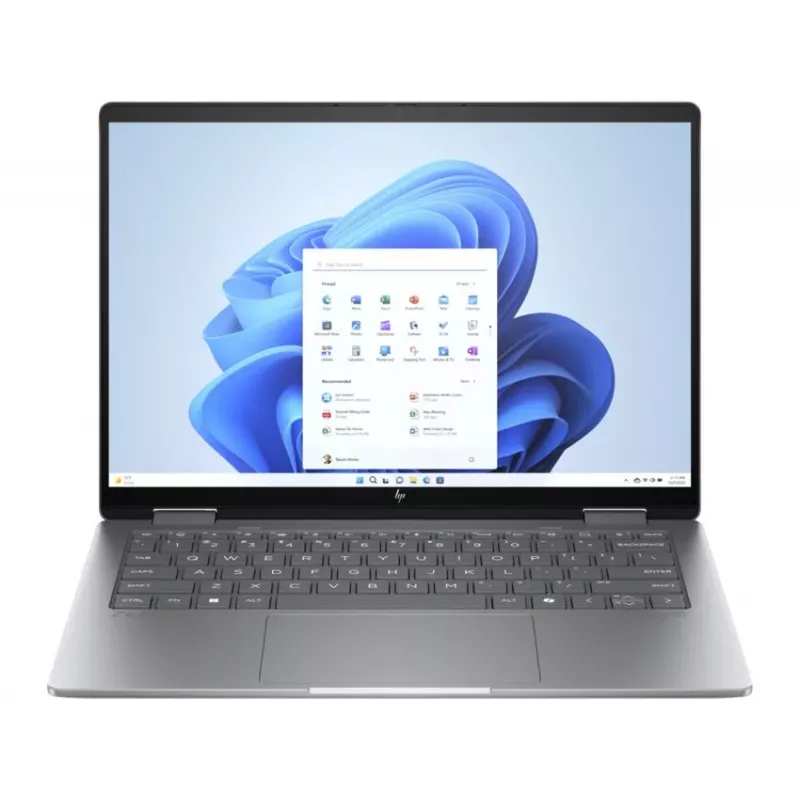 HP Envy x360 14-fc0775ng 2-in-1 klēpjdators, Intel Core Ultra 7 155U, 16 GB RAM, 1 TB SSD, 14.0 inch WUXGA skārienekrāns, Windows 11 Home, Meteorite Grey
