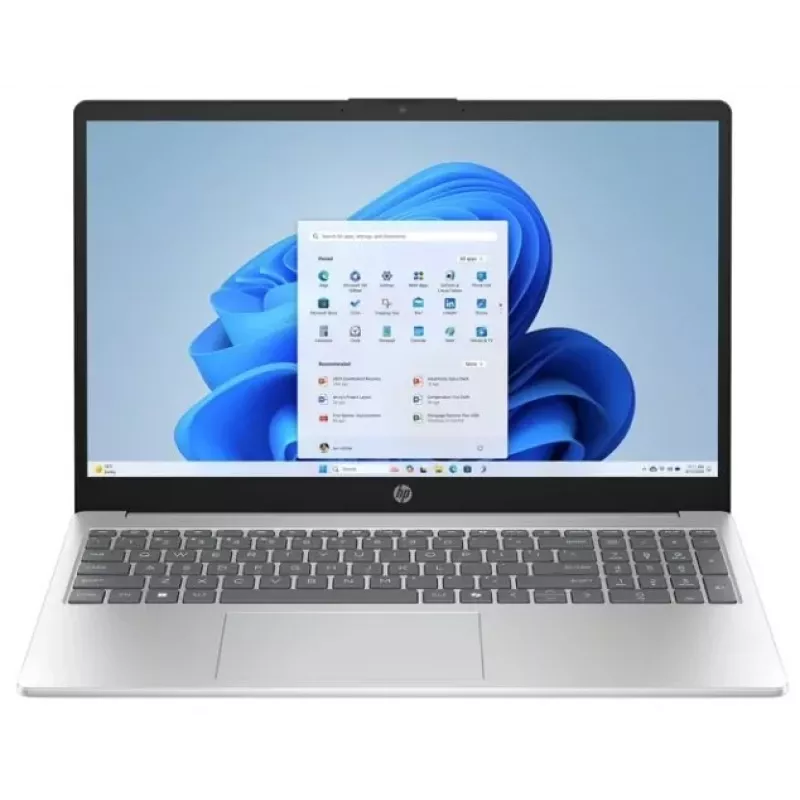 HP 15-fc0047 15.6 inch FHD Skārienjūtīgs AMD Ryzen 7 7730U 16GB 512GB SSD W11H, Dabīgs Sudrabs