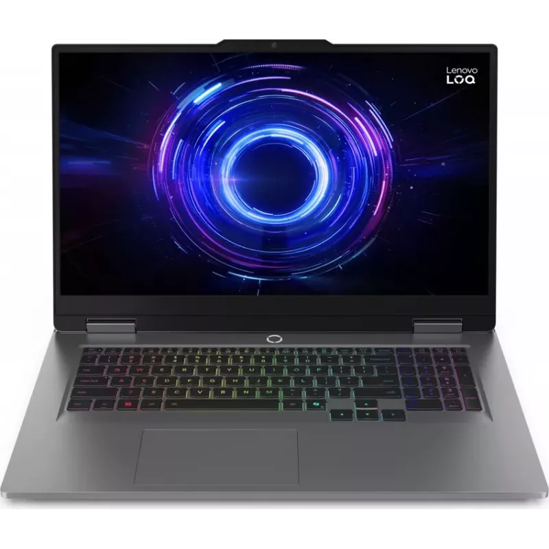 Lenovo LOQ 17IRX10 Gaming Laptop, Intel Core i5-13450HX, 16GB DDR5 RAM, 512GB SSD, 17.3 inch FHD IPS 144Hz, NVIDIA GeForce RTX 5050, Windows 11 Home, Black (atjaunota prece)