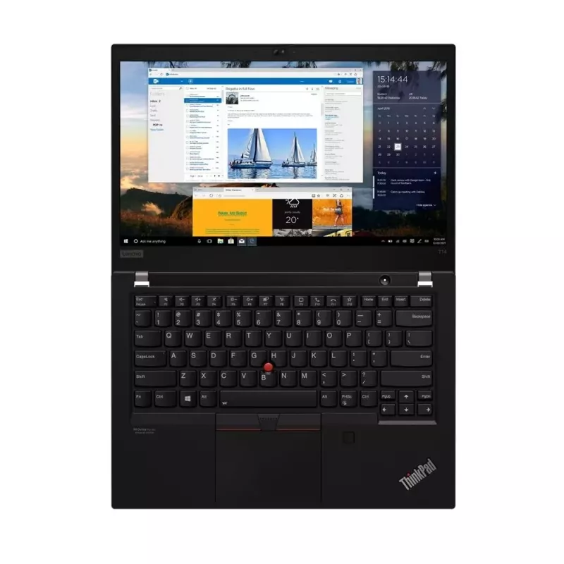 Lenovo ThinkPad T14 Gen 2 14 collas Intel Core i5-1135G7 16GB RAM 512GB SSD Intel Iris Xe Graphics Windows 11 Pro US apgaismota tastatūra Melns (Atjaunots A klase)