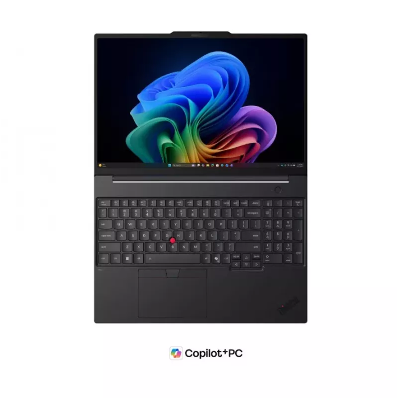 Lenovo ThinkPad T16 Gen 5 16 inch WUXGA klēpjdators, Intel Core Ultra 5 325U, 16GB DDR5, 512GB SSD, Intel Graphics, Windows 11 Pro, Ziemeļvalstu apgaismota tastatūra, Melns, Pirkstu nospiedumu lasītājs, 5G paplašināms, 3 gadu garantija