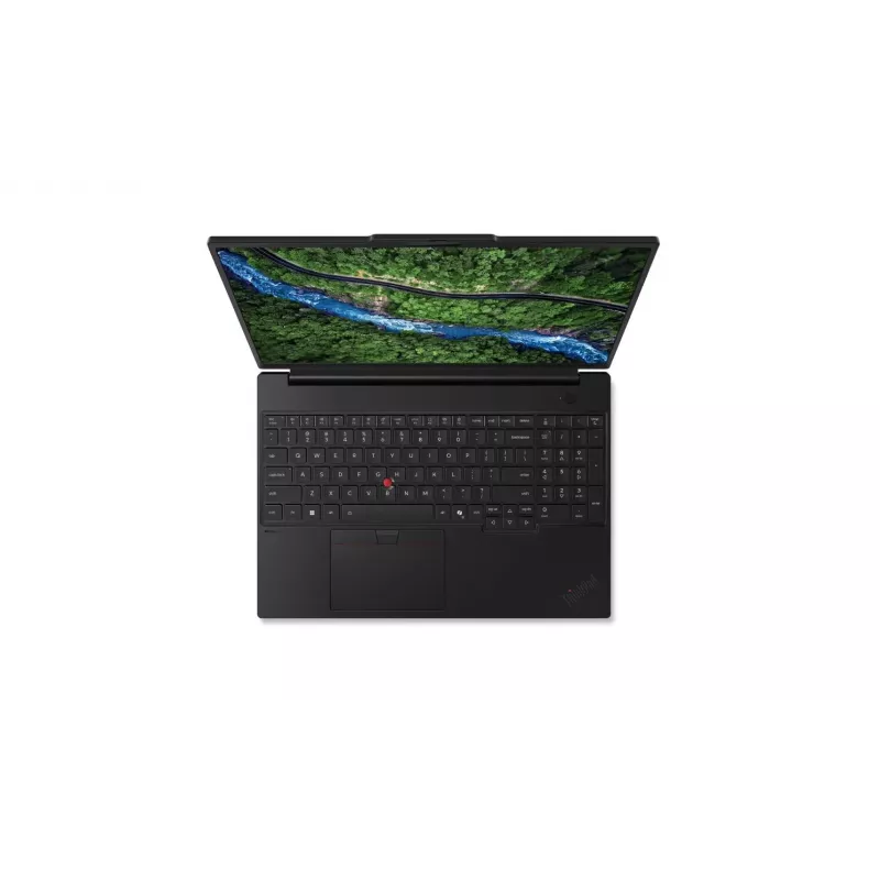 Lenovo ThinkPad P16s G5 Intel Mobile Workstation Laptop - 16 collu IPS WUXGA Pretatspīdums - Intel Core Ultra 7 356H - 16 GB LPCAMM2 LPDDR5X - 512 GB SSD - NVIDIA RTX PRO 500 Blackwell Generation 6 GB GDDR7 - Windows 11 Pro - Melns