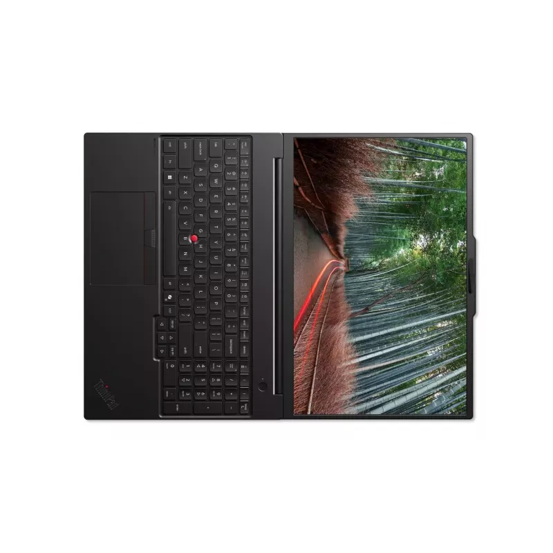 Lenovo ThinkPad P16s G5 Intel Mobile Workstation Laptop - 16 collu IPS WUXGA Pretatspīdums - Intel Core Ultra 7 356H - 16 GB LPCAMM2 LPDDR5X - 512 GB SSD - NVIDIA RTX PRO 500 Blackwell Generation 6 GB GDDR7 - Windows 11 Pro - Melns