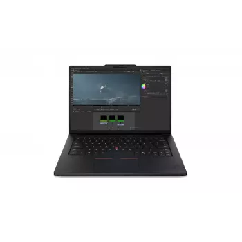 Lenovo P14s G7 Intel Mobile Workstation Laptop - 14,5 inch IPS WUXGA Anti-glare - Intel Core Ultra 7 356H - 16 GB LPCAMM2 LPDDR5X - 512 GB SSD - NVIDIA RTX PRO 500 Blackwell 6 GB GDDR7 - Windows 11 Pro - Black