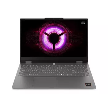 Lenovo LOQ Essential 15ARP11 AMD klēpjdators, 15.6 inch FHD IPS, AMD Ryzen 7, 16GB DDR5, 512GB SSD, NVIDIA GeForce RTX 5060, Windows 11 Home, Luna Grey
