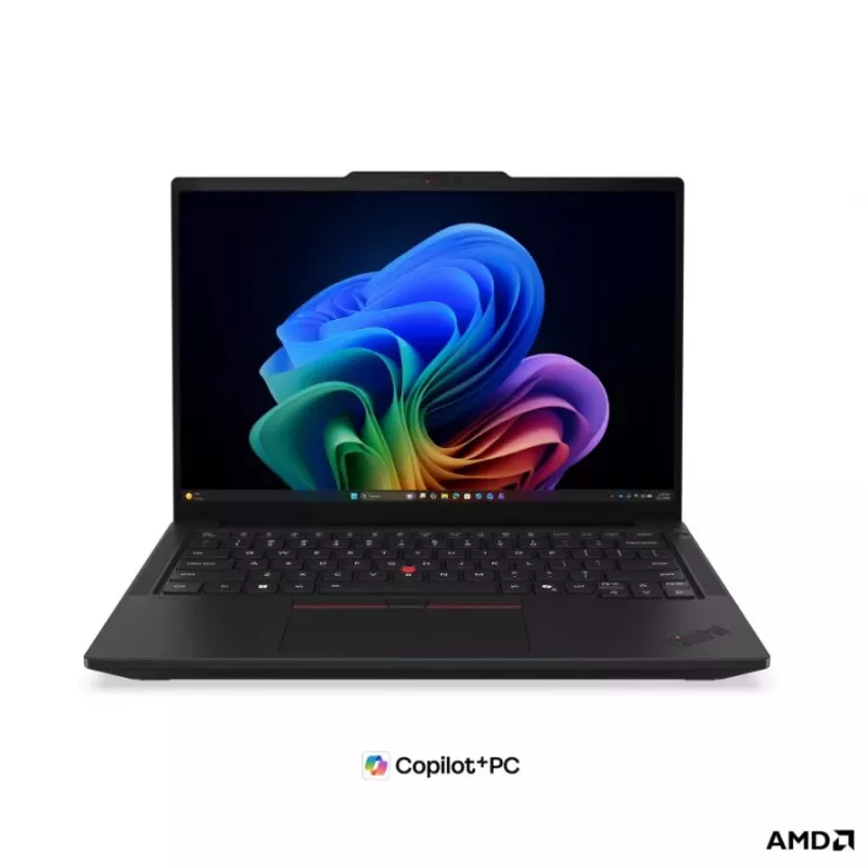 Lenovo ThinkPad T14 G7 AMD klēpjdators - 14 collu WUXGA IPS pretatspīduma - AMD Ryzen AI 5 PRO - 16 GB DDR5 - 512 GB SSD - AMD Radeon 840M grafika - Windows 11 Pro - Wi-Fi 7 - Bluetooth 5.4 - Melns