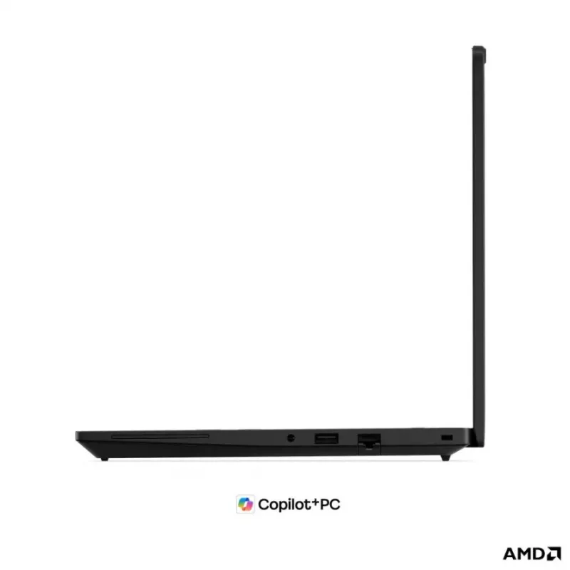 Lenovo ThinkPad T14 G7 AMD klēpjdators - 14 collu WUXGA IPS pretatspīduma - AMD Ryzen AI 5 PRO - 16 GB DDR5 - 512 GB SSD - AMD Radeon 840M grafika - Windows 11 Pro - Wi-Fi 7 - Bluetooth 5.4 - Melns