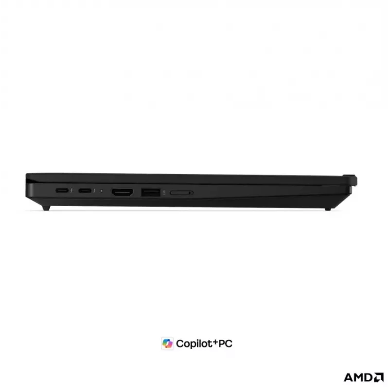 Lenovo ThinkPad T14 G7 AMD klēpjdators - 14 collu WUXGA IPS pretatspīduma - AMD Ryzen AI 5 PRO - 16 GB DDR5 - 512 GB SSD - AMD Radeon 840M grafika - Windows 11 Pro - Wi-Fi 7 - Bluetooth 5.4 - Melns