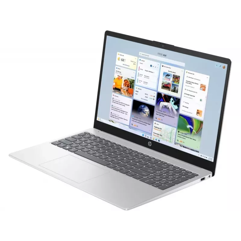 HP Laptop 15-fd0325ne, Intel Core Ultra 5 120U, 24GB RAM, 512GB SSD, 15.6 inch Full HD, Windows 11 Home, Sudraba