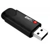 Emtec USB 3.2 Click Secure B120 256GB USB zibatmiņa Melna