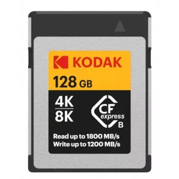 Kodak CFexpress Type B 128GB atmiņas karte EKMCFX128GK