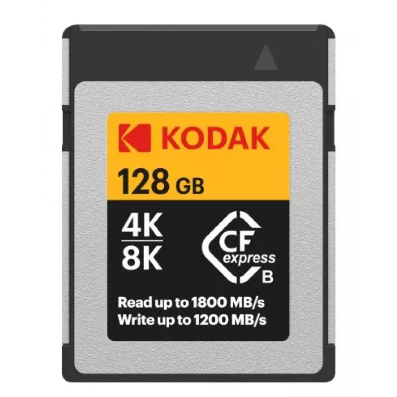 Kodak CFexpress Type B 128GB atmiņas karte EKMCFX128GK