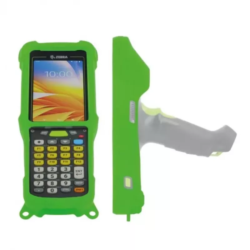 Mobilis Silicone Rugged Case for Zebra MC9400 MC9450 Safety Green 802C