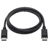 EATON Tripp Lite Series DisplayPort kabelis ar fiksējošiem savienotājiem, 4K 60 Hz (vīriešu/vīriešu), melns, 10 pēdas (3,05 m)