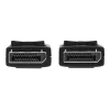 EATON Tripp Lite Series DisplayPort kabelis ar fiksējošiem savienotājiem, 4K 60 Hz (vīriešu/vīriešu), melns, 10 pēdas (3,05 m)