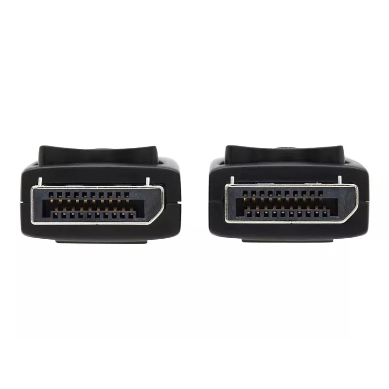 EATON Tripp Lite Series DisplayPort kabelis ar fiksējošiem savienotājiem, 4K 60 Hz (vīriešu/vīriešu), melns, 10 pēdas (3,05 m)