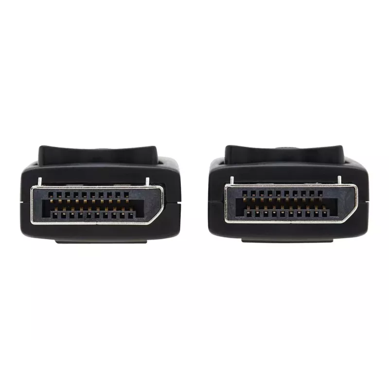 Tripp Lite Series DisplayPort kabelis ar fiksējošiem savienotājiem, 4K 60 Hz (M/M), melns, 6 pēdas