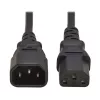 Eaton Tripp Lite Series Power Cord - IEC 60320 C14 to IEC 60320 C13 - 1.8 m (6 ft) - Black